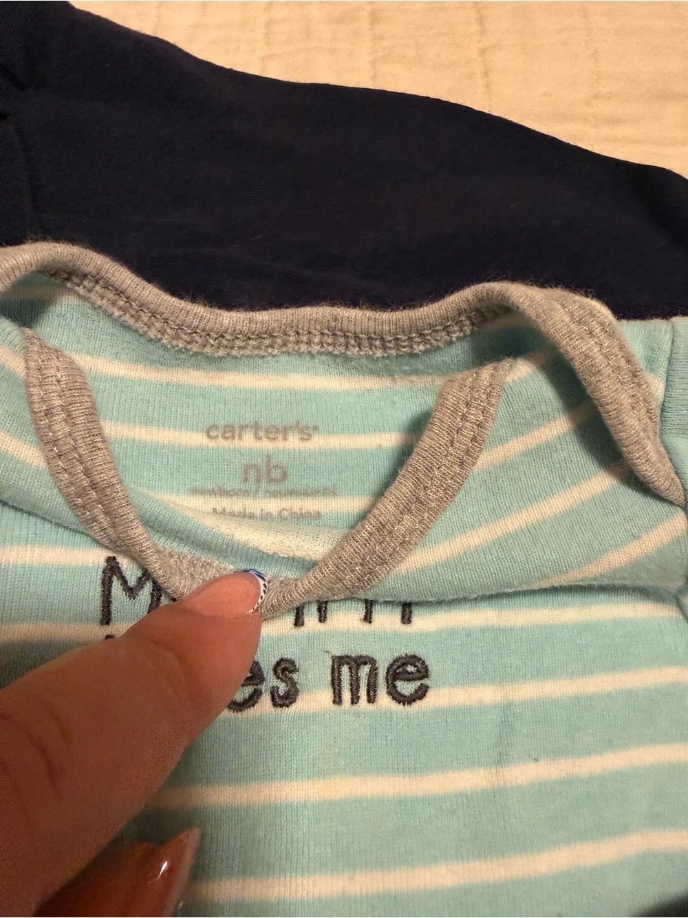 Lot of 4 Baby Boy Long-Sleeve Bodysuits & Shirts Size newborn
